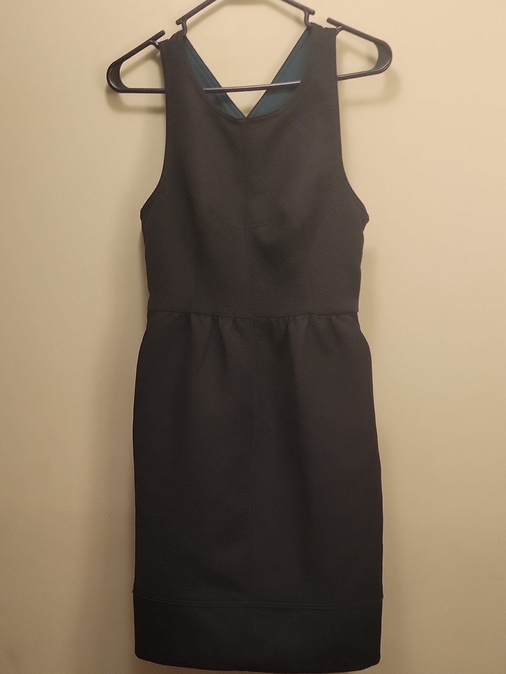 Maeve Black Textured Midi Sheath Dress